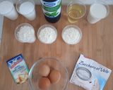 Foto del passaggio 1 della ricetta Ciambella 7 bicchieri latte e menta