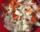 Foto del paso 1 de la receta: Tortilla española con zanahoria