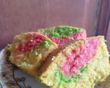 Gambar langkah 7 resipi Kek Kelapa Hujan Panas.