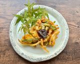 A picture of step 4 of Japanese Vegetable Tempura (Kakiage).