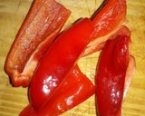 Foto del paso 1 de la receta: Morrones en aceite!😋😋😋