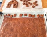 Mézeskalács házikó recept fázis 4 fotója