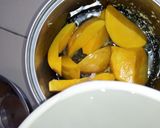 A picture of step 3 of Mango juice.