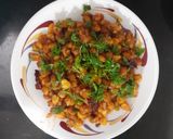 A picture of step 6 of Crispy sweet corn chilli.