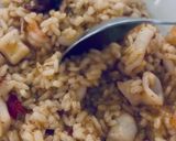 A picture of step 14 of Creamy Rice with Shrimp & Squid! 🦐🦑.