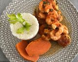 Foto del paso 12 de la receta: Pescado y Langostinos en Salsa de Tomate a lo carmelita