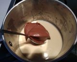 Φωτογραφία βήματος 7 της συνταγής Cheesecake με Πραλίνα Φουντουκιού και Πουράκια Σοκολάτας