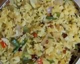 A picture of step 4 of Poha UpmaEvening snack.