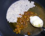 A picture of step 1 of Sesame jaggery cannoli.