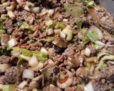 A picture of step 3 of Red Bean and Ground Beef Stew.