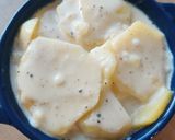 Une image de l'étape 3 de Gratin dauphinois.
