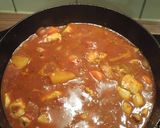 A picture of step 12 of Mofongo Volcano w/Pollo Guisado (Chicken Stew).