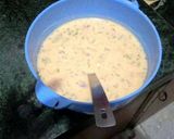 A picture of step 4 of Moong dal Chilla.