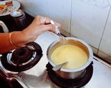 A picture of step 4 of Delicious healthy summer special Saffron almond shake.