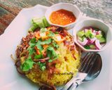 รูปขั้นตอนการทำที่ 6 ของ ข้าวหมกไก่ #ไม่อ้วนก็แย่เเล้ว :)