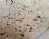 A picture of step 3 of Methi paratha.