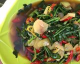 Foto langkah ke 3 dari resep Tumis/Oseng Selada Air (Cenil/Jembak/Jrembak).