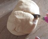 A picture of step 4 of Choco vanilla pinwheel.