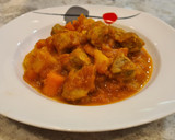 Foto del paso 5 de la receta: Magro de cerdo al curry con boniato y patata