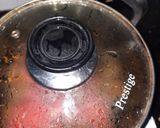A picture of step 4 of Egg potato masala.