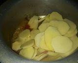 A picture of step 2 of Alo ki bhujia.