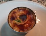 Foto del paso 9 de la receta Cremoso de carrillada con curry rojo y piña caramelizada