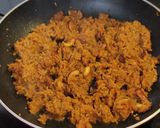 A picture of step 5 of Dates Halwa.
