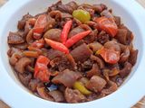 Oseng Kulit Kambing Pedas