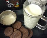 Oreo milk shake recipe step 1 photo