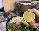 صورة لخطوة 5 من وصفة سبانخ و رز