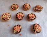 Foto del paso 5 de la receta: Champiñones rellenos con gratinado de mayonesa