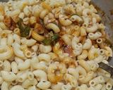 A picture of step 11 of Spicy Chicken and vegetable pasta.
