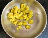 A picture of step 2 of Jodhpur Special Yellow Mathri.