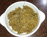 A picture of step 2 of Healthy green moong paratha.
