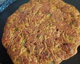 A picture of step 6 of Multigrain cheela.