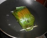 Foto langkah ke 4 dari resep Nasi kuning Bakar Pampis Tongkol kemangi.