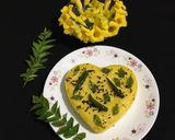 A picture of step 8 of Khaman Dhokla.