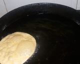 A picture of step 1 of Puri bhaji.