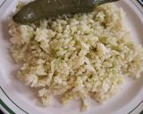 Foto del paso 4 de la receta: Arroz con cilantro y chile verde