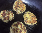 Foto del paso 4 de la receta: Hamburguesas de berenjena con carne de soya y panko