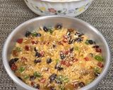A picture of step 14 of Caramel Bread Pudding with Nuts & Fruits.