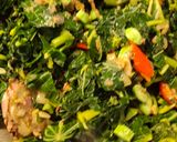 Foto langkah ke 5 dari resep Tumis Daun Pepaya.