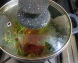A picture of step 2 of Vaal bhaji with Chana Muthia.