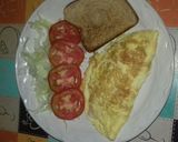 Foto del paso 7 de la receta: Omelette con jamón y queso