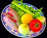 Hình bước làm 1 của món Súp Chua Cá Hồng Biển Hương Vị Địa Trung Hải