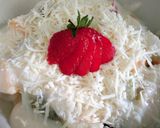 Foto langkah ke 4 dari resep Salad buah keju #salju.