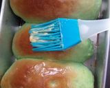 Foto langkah ke 7 dari resep Roti sobek Pandan Cokelat.