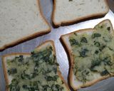 A picture of step 3 of Leek Sandwich.