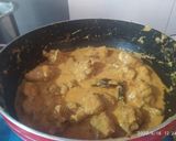 A picture of step 5 of Chicken Changezi.