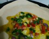 A picture of step 9 of Muglai egg paratha.